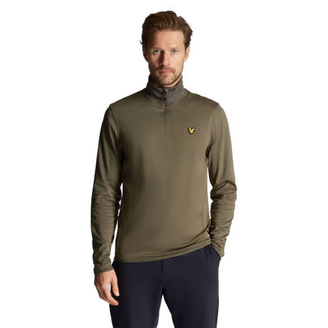 Lyle & Scott - Mens Technical Quarter Zip Midlayer