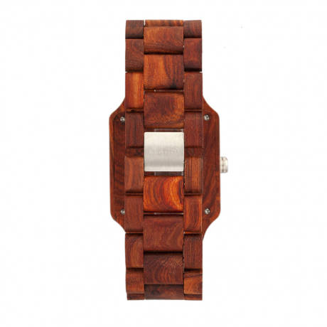 Earth Wood - Montre bracelet Arapaho avec date - Kaki/Tan