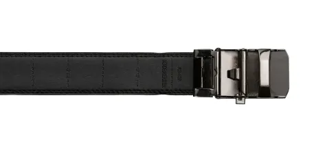 CHAMPS Leather Automatic and Adjustable Belt, Black