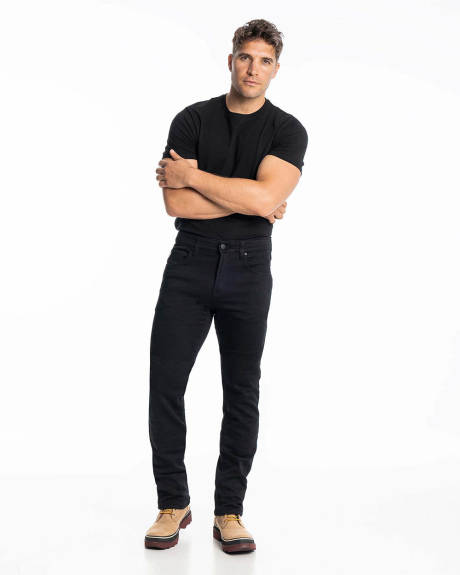 LOIS - Jeans Doublé Noir Brad Slim