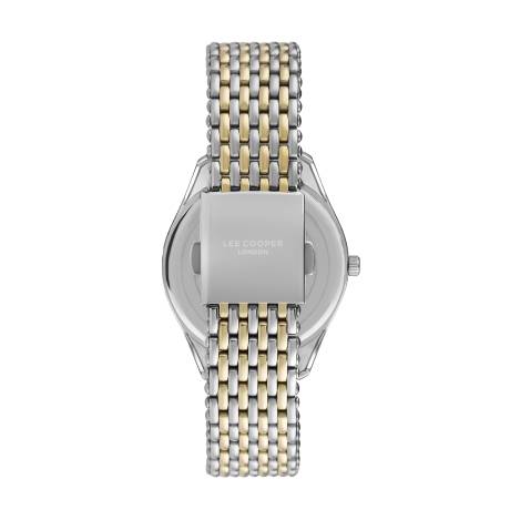 LEE COOPER-Montre Dames Argenté 36.5mm Cadran Blanc