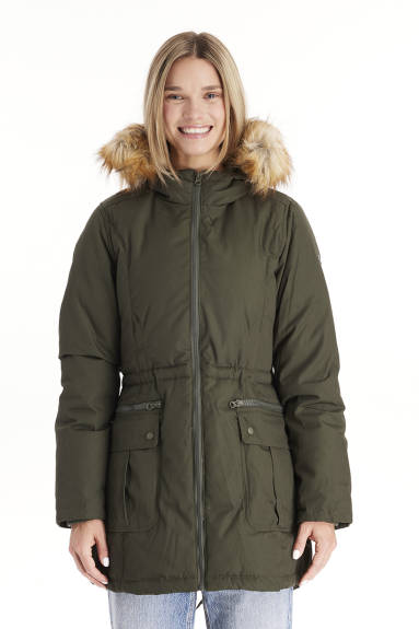 Parka d'hiver en duvet de gabardine - Modern Eternity