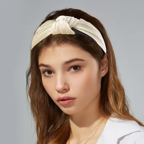 Unique Bargains- Velvet Knotted Padded Headbands Hairband