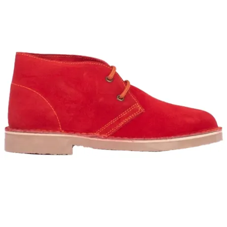 Roamers - Adults Unisex Real Suede Unlined Desert Boots