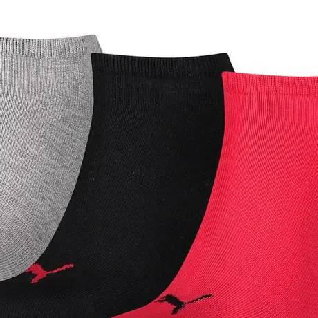 Puma - Unisex Adult Invisible Socks (Pack of 3)