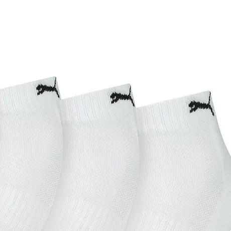 Puma - Unisex Adult Cushioned Ankle Socks (Pack of 3)