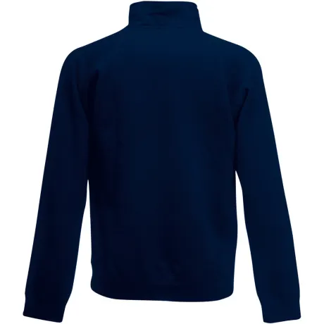 Fruit of the Loom - Mens Zip Neck Sweatshirt