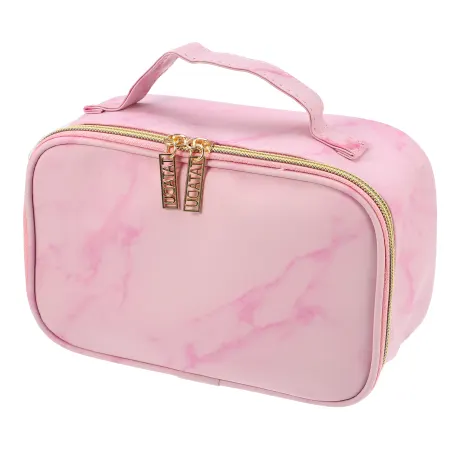 Unique Bargains- Travel Marble Make Up Bag Brush Organizer