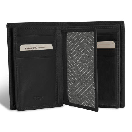 Onyx Collection - Leather Vertical Wallet