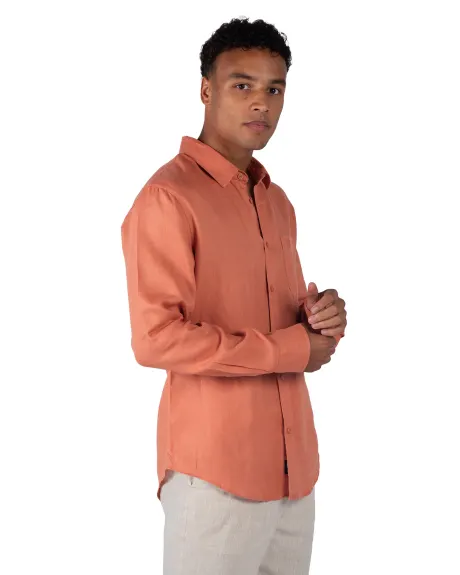 Coast Clothing Co. - Long Sleeve Linen Shirt