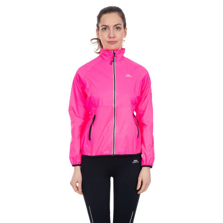 Trespass - Womens/Ladies Beaming Packaway Hi-Vis Jacket