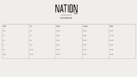 Nation LTD Réservoir Rachel Tie Back Shell