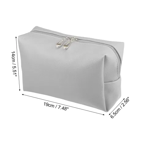 Unique Bargains- Makeup Cosmetic Travel Bag Waterproof PU Leather Case Large