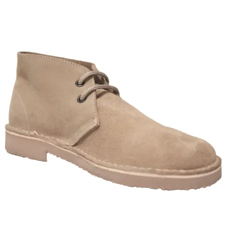 Roamers - Mens Real Suede Unlined Desert Boots