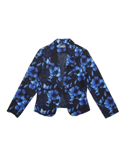 Allegra K- Open Front Crop Blazer Jacket