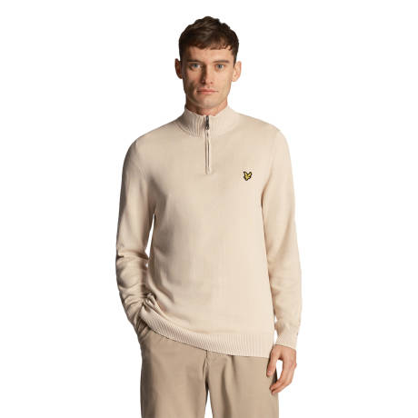 Lyle & Scott - Mens Quarter Zip Sweater