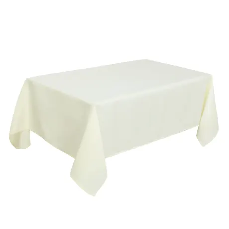 PiccoCasa- Rectangle Wrinkle Table Cover 55x70 Inches