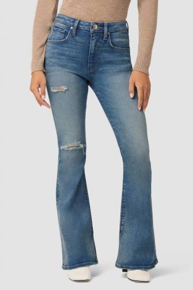 Hudson Jean flare à taille haute pour femme Petite