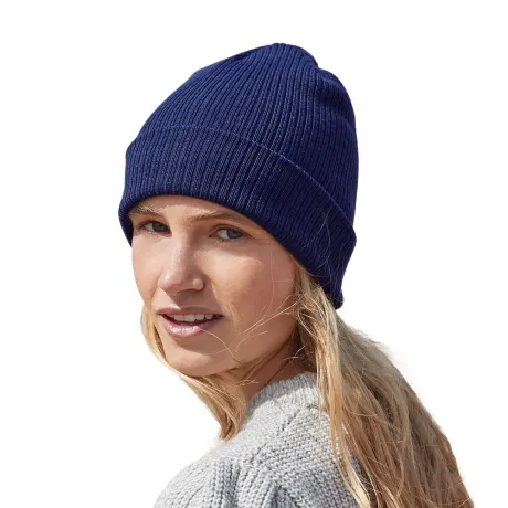 Beechfield - Unisex Adult Natural Cotton Fine Knit Beanie