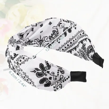 Unique Bargains- Fashion Knotted Wide Headband