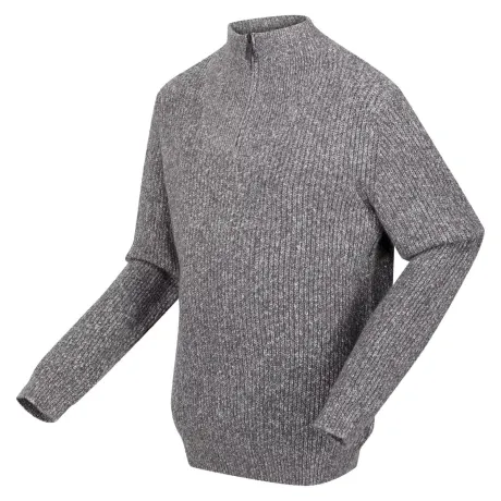 Regatta - Mens Kaison Marl Knitted Half Zip Sweater