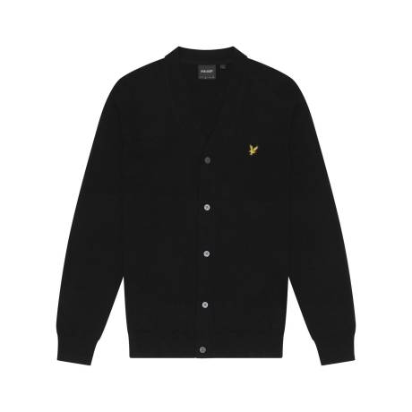 Lyle & Scott - Mens Cotton Merino V Neck Cardigan