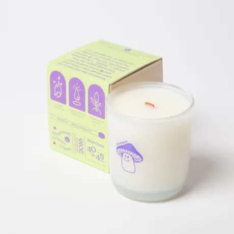 Milk Jar Bohemia Candle | Lemongrass, Lavender & Sage 8oz