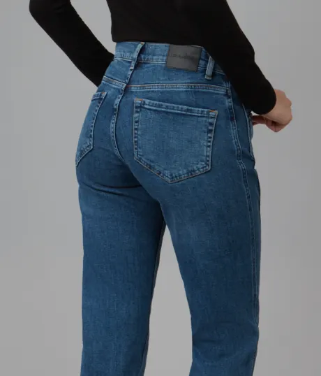 Lola Jeans JASPER-DIS Mid Rise Straight Jeans