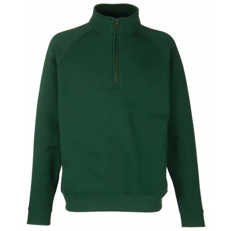 Fruit of the Loom - - Sweatshirt à fermeture zippée 1 quart - Homme