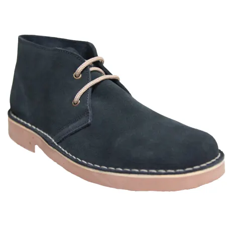 Roamers - Mens Real Suede Unlined Desert Boots