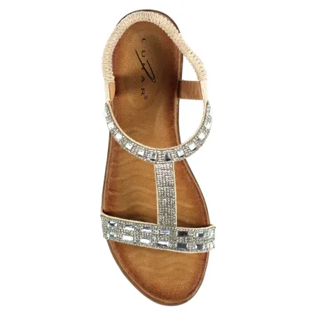 Lunar - Womens/Ladies Macie Wedge Sandals