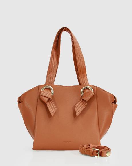 Belle & Bloom Heart Of Gold Leather Shoulder Bag