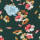 Dark Green-Floral