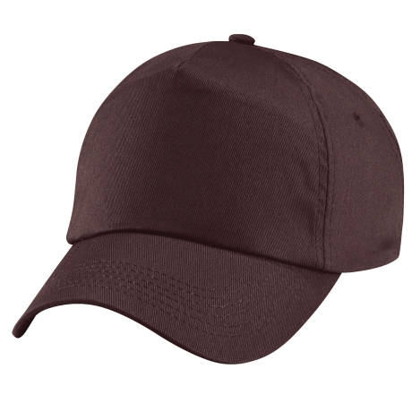 Beechfield - Unisex Plain Original 5 Panel Baseball Cap (Pack of 2)