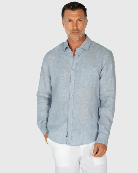 Coast Clothing Co. - Long Sleeve Linen Shirt