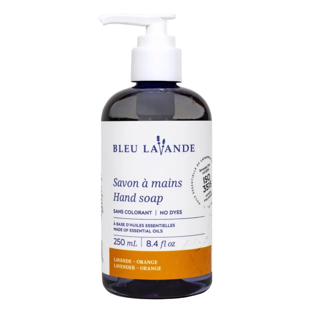 Bleu Lavande - Lavender-orange hand soap - 250 ml