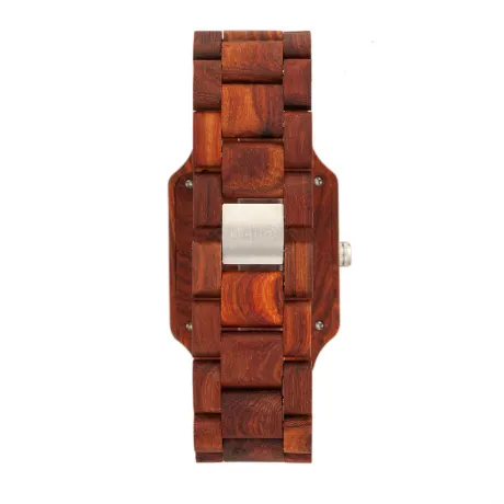 Earth Wood - Arapaho Bracelet Watch w/Date - Khaki/Tan