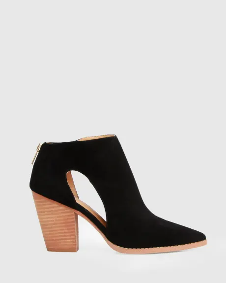 Belle & Bloom Midnight Special Suede Ankle Boot