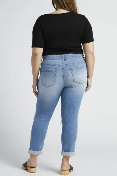 JAG - Carter Mid Rise Girlfriend Jeans