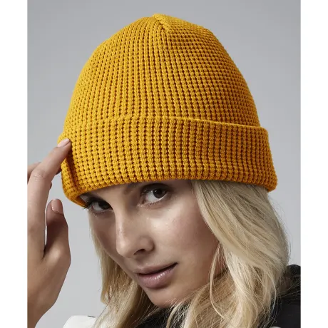 Beechfield - Unisex Adult Waffle Cotton Beanie