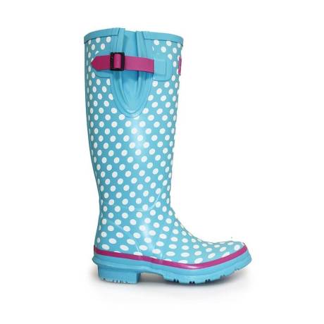 Lunar - Womens/Ladies Polka Dot Galoshes