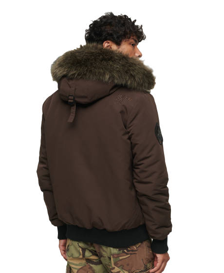 Superdry Hooded Everest Puffer Bomber Jacket