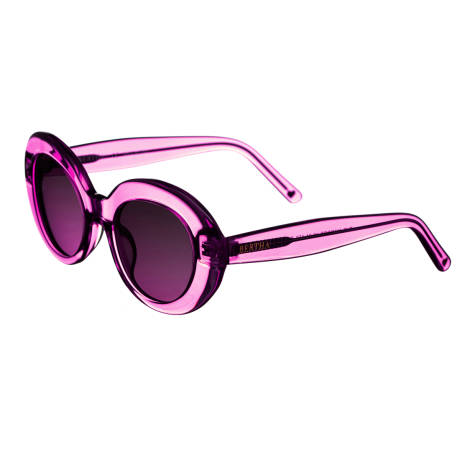 Bertha - Lunettes de soleil Margot faites à la main en Italie - Violet