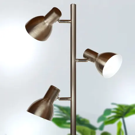 Ethan Led Tree Floor Lamp With Adjustable Heads