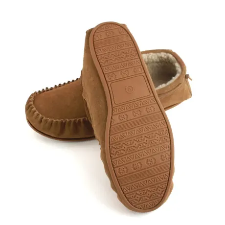 Eastern Counties Leather - Mens Owen Berber Suede Moccasins