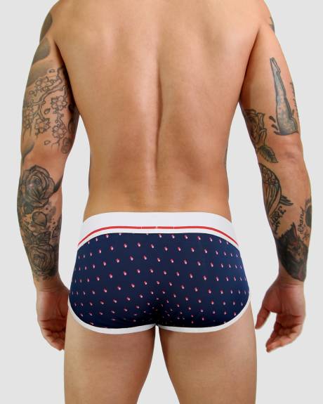 Mosmann Mens Bamboo Brief - Eclipse