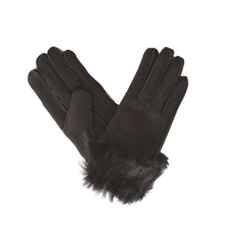 Eastern Counties Leather - Womens/Ladies Toscana Trim Cuff Sheepskin Gloves