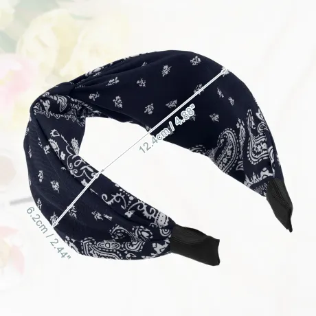 Unique Bargains- Fashion Knotted Wide Headband