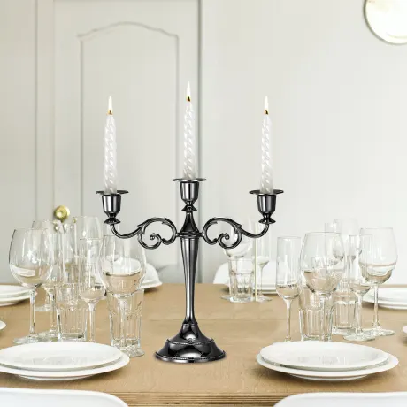 Cheibear- 3 Arm Candelabra Candle Holder