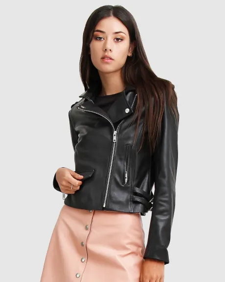 Belle & Bloom Just friends veste en cuir